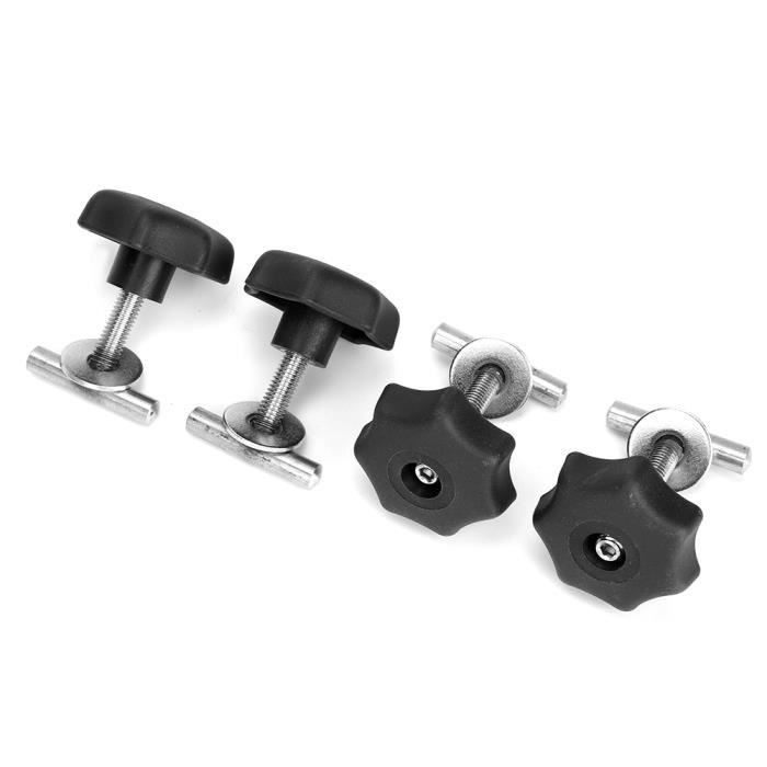 Lot De 5 Boulons En T M5 X 25 Mm - Acier, Pour Montage Sur Profilés Aluminium