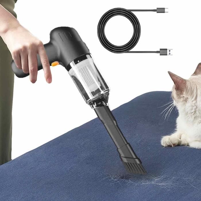 Zaxiva Aspirateur à Main, 6500Pa Aspirateur Voiture Puissant