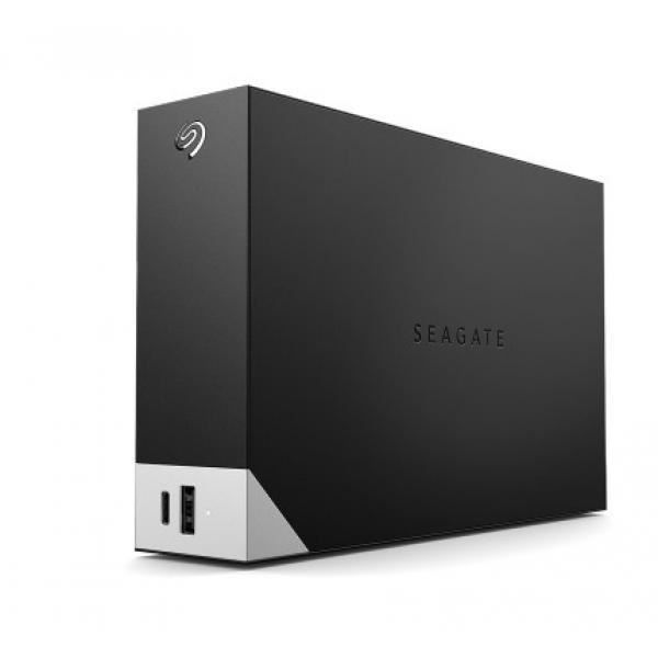 Seagate One Touch with hub STLC6000400 - Disque dur - 6 To - externe (desktop) - USB 3.0 - noir - avec Seagate Rescue Data Recovery