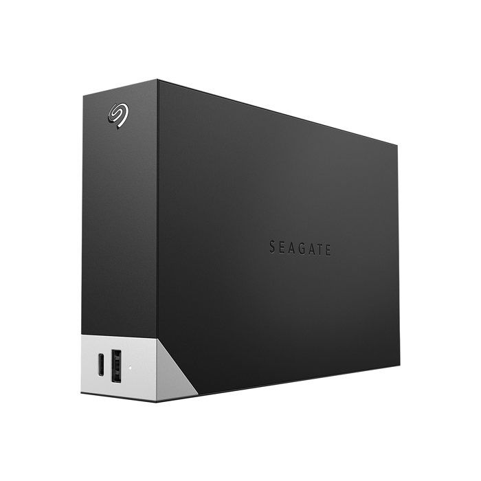 Seagate One Touch with hub STLC6000400 - Disque dur - 6 To - externe (desktop) - USB 3.0 - noir - avec Seagate Rescue Data Recovery