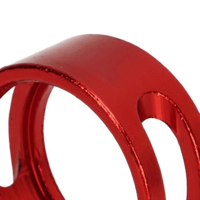 Collier De Serrage Pour Tige De Selle Vélo - Métal Argent, Réglable, Adaptable - Neuf