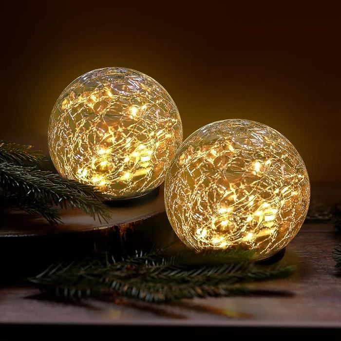 Boule En Verre Craquelé De 4 Cm – Décoration Artisanale Pour Bonsaï, Salon, Photo Ou Accessoire Cadeau