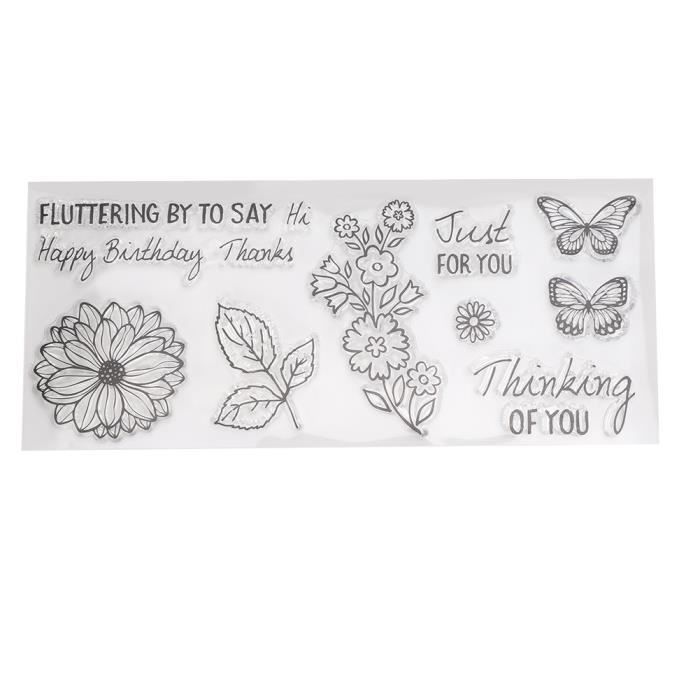 Tampon Transparent Lecture Et Livres - 10 Motifs - Pour Scrapbooking, Cartes, Journal - 11x16 Cm