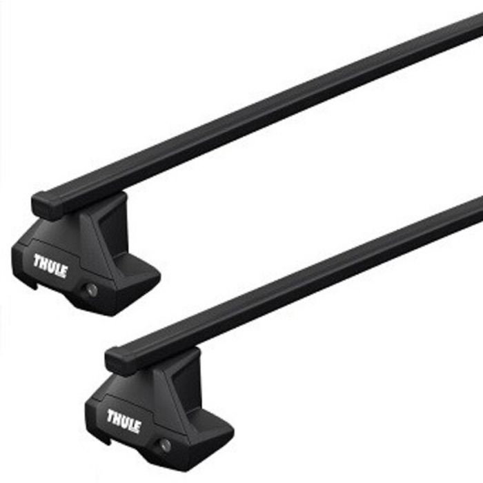 Barres de toit transversales pour Citroen C4 Aircross 2012-17 Noir 2 pièces ABE