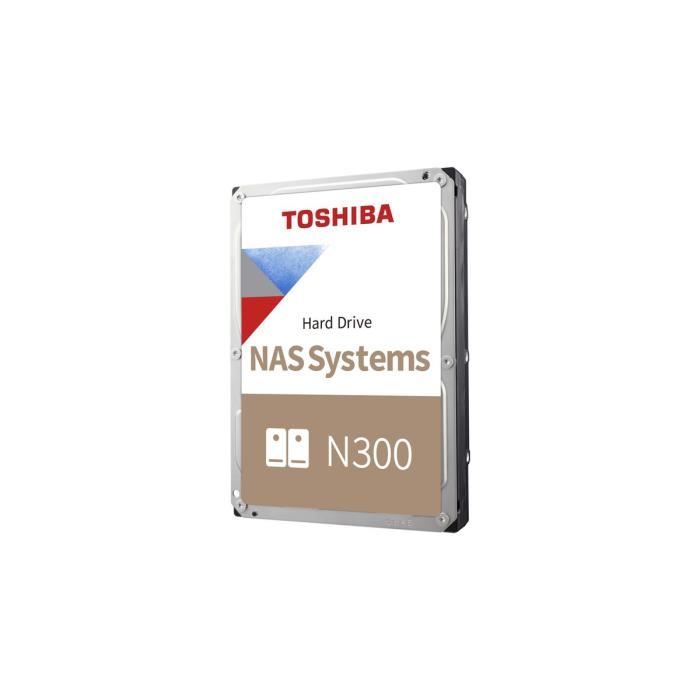 18 To Toshiba N300 SATA III 35 7200 tr/min 512 Mo HDWG51JUZSVA