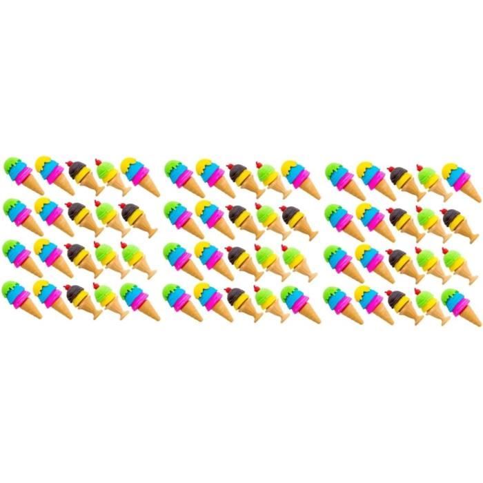 16 Pièces Gommes Détachables Pour Enfants Fournitures Scolaires Cadeau