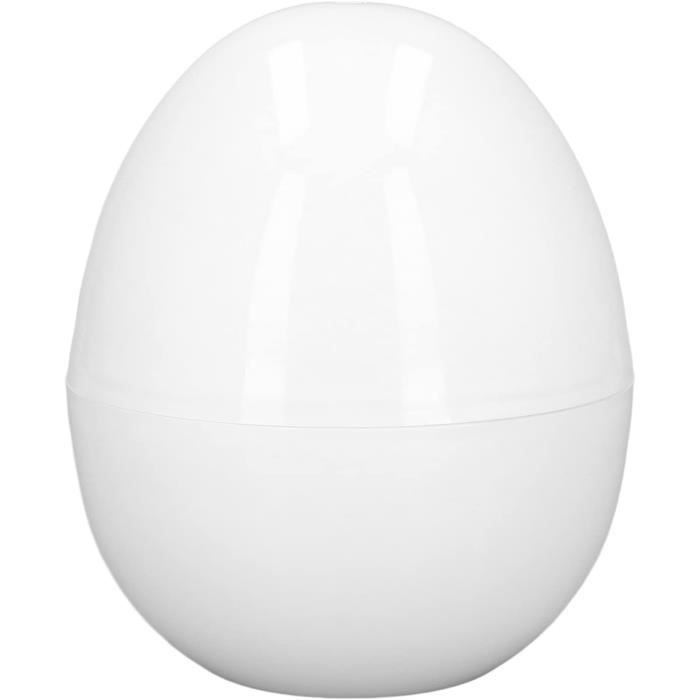 Cuiseur à Œufs Micro-Ondes - 4 Œufs Durs Ou Mous - PP Et Aluminium