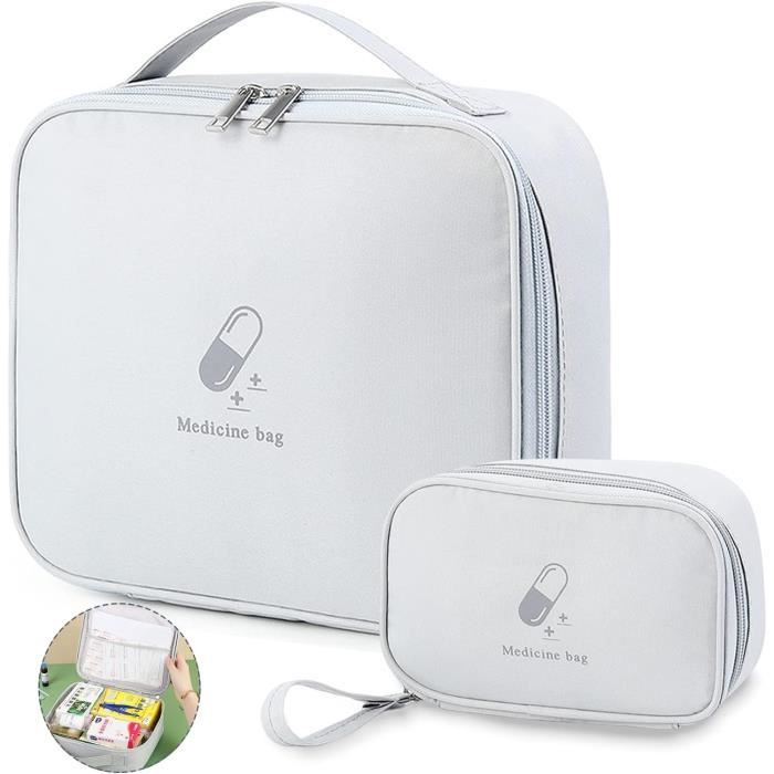Trousse De Secours Vide étanche En Tissu Oxford, 23x7x13 Cm, Rouge – Pour Maison, Voyage, Randonnée