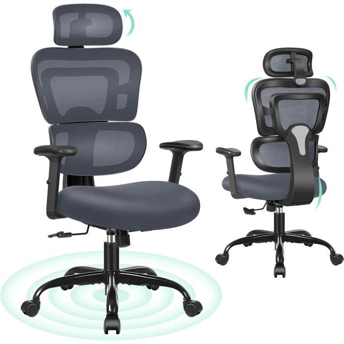 FLEXISPOT Chaise De Bureau Ergonomique,réglable En Hauteur, Chaise