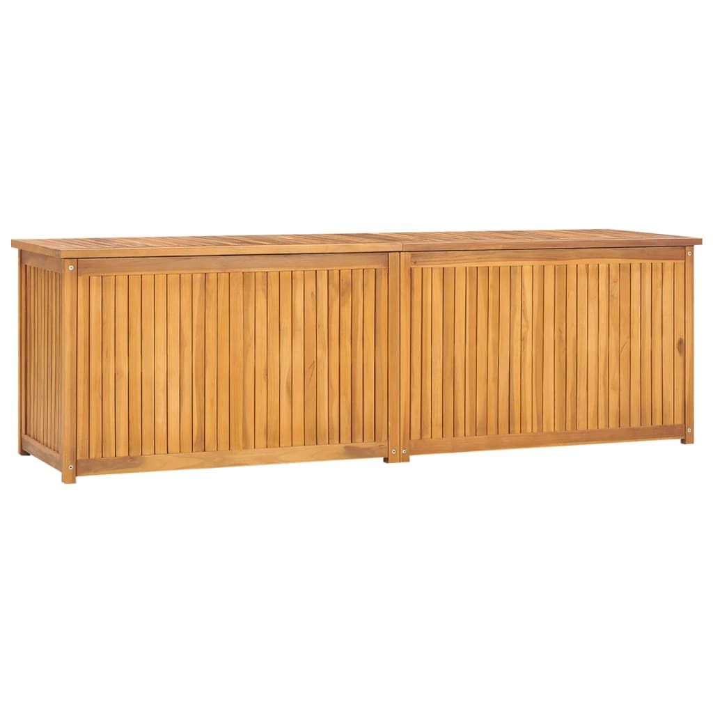 vidaXL Boîte de jardin 175 cm Bois de teck