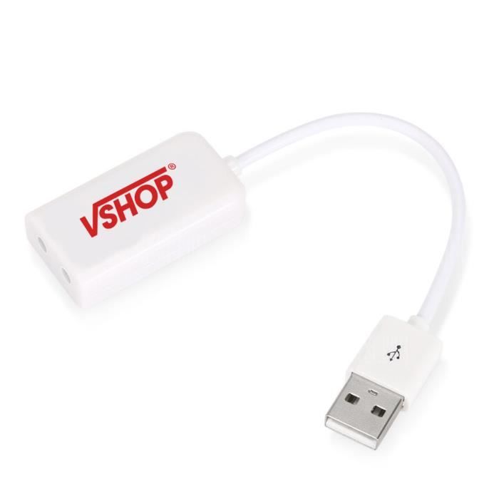 Vshop Cable Audio Adaptateur Jack 3 5mm Male Vers 2 Femelle Splitter Audio Dedoubleur Jack Pour Ecouteur Casque Pc Tablette Prix Pas Cher Cdiscount