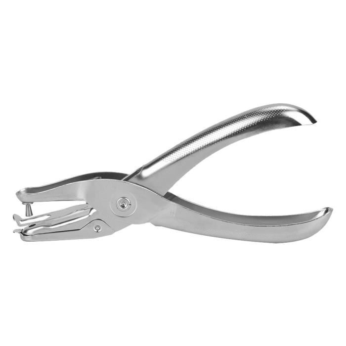 2 Perforatrices à Trou Unique Forme Cœur Et étoile - Poignée Ergonomique En Silicone - Pour Scrapbooking, Billets, Loisirs Créatifs - 2