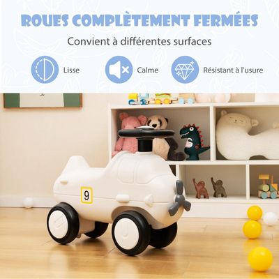 Voiture à Pédales Gofimyee – Roues 360° Flottantes, Construction EPP Non Toxique, Rangement Intégré, Jusqu'à 20 Kg – Dès 6 Mois
