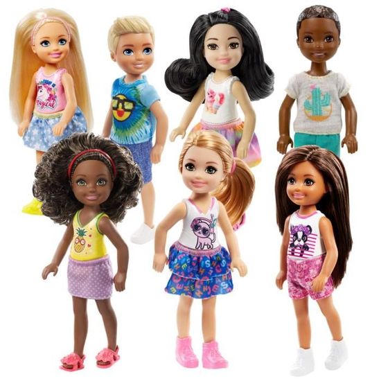 Barbie Club Chelsea poupées et amis 
