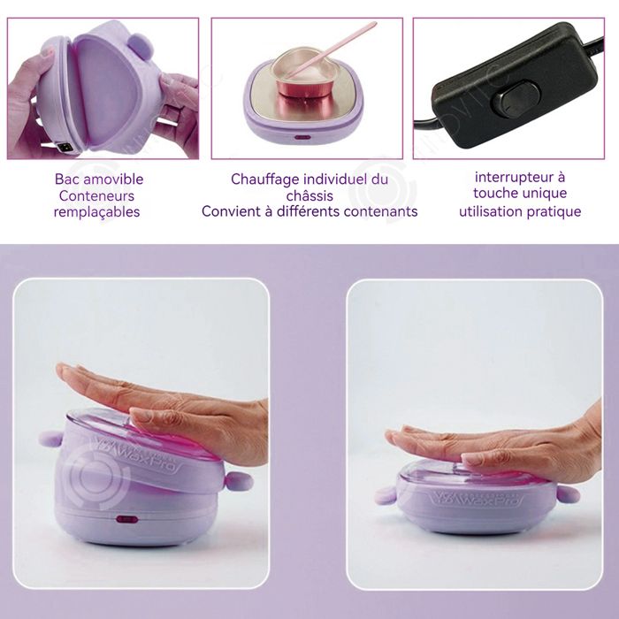 MagiDeal Chauffe-Cire Électrique Mignon En Forme De Patte De Chat - Parfait Pour Sceller Lettres Et Invitations