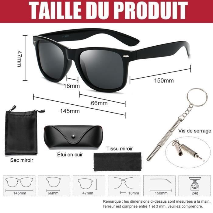 De Soleil Taille Tu Lunette Lunettes De Soleil Polarisantes En