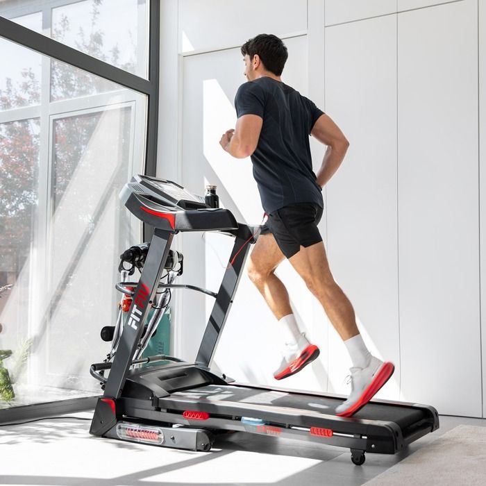 Tapis de course pliable MC500 FITFIU Fitness 18km/h 2200W App Kinomap, Spax et Zwift