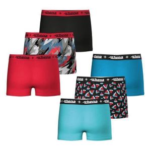 Caleçons Garçon Dinosaure - Lot De 12 - Coton Élastique - Taille 1-13 Ans - JackLoveBriefs