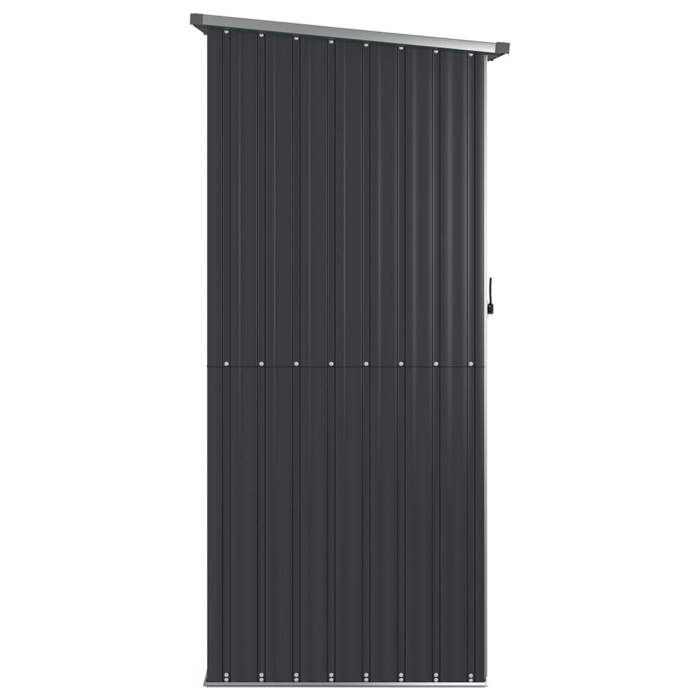 Abri de jardin extérieur à 5 etagères cabane verrouillable en bois de
