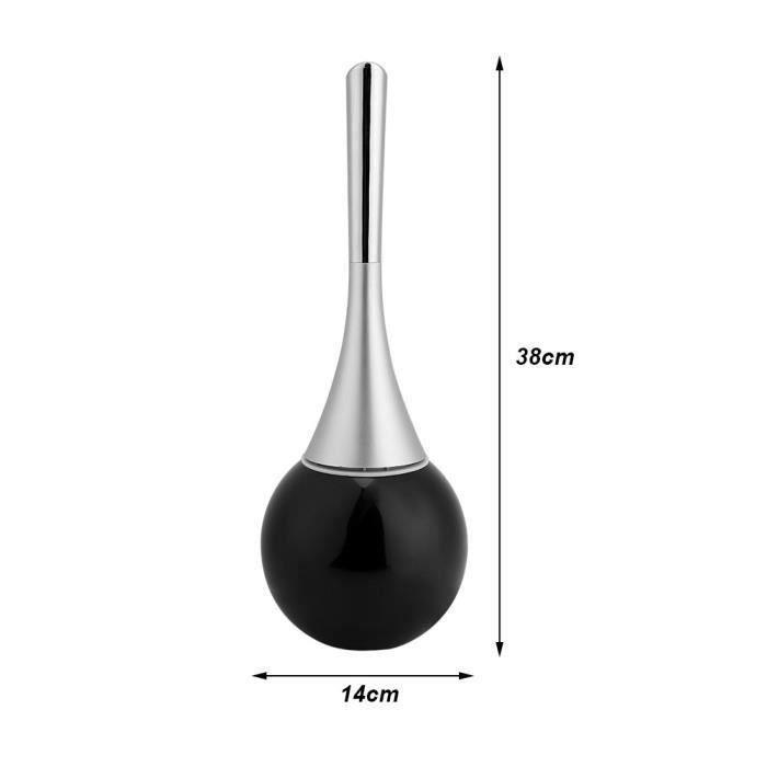 Brosse WC Leadfun Avec Support Fermeture Automatique - Acier Inoxydable - Design Moderne Et Hygiénique - Nettoyage Profond Cuvette