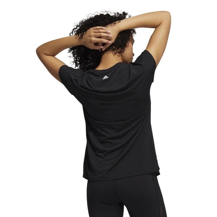 T shirt adidas noir femme hotsell