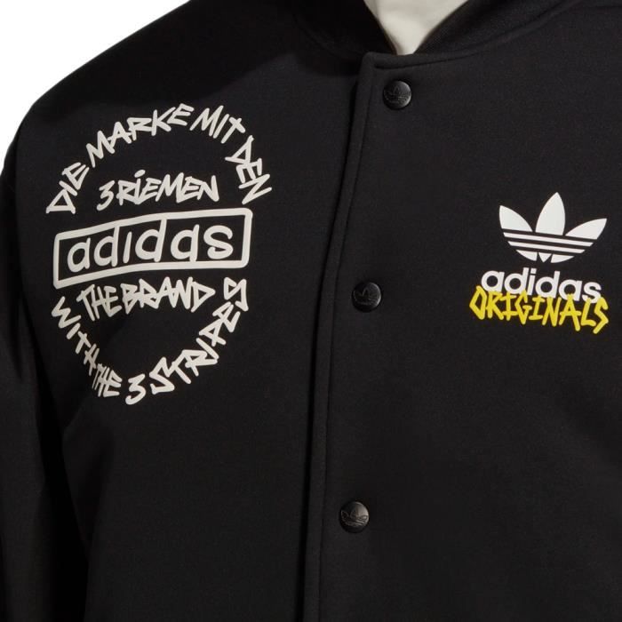 Veste Noir Homme Adidas Unite Varsity Black Cdiscount Pr t Porter