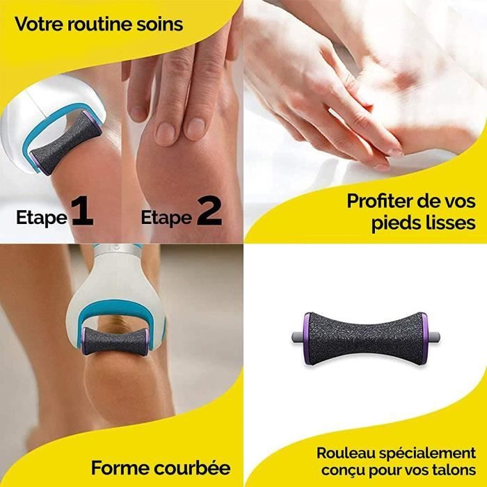 Scholl Velvet Smooth Grains Extra Exfoliant 2 Rouleaux de Remplacement pas cher