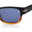 David Beckham lunettes de soleil 7035/S cat.3 rectangulaire noir/bleu-3