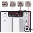 Machine à café expresso avec broyeur MELITTA Solo® & Perfect Milk E957-203 - Argent - 15 bars - 1400 Watts-3