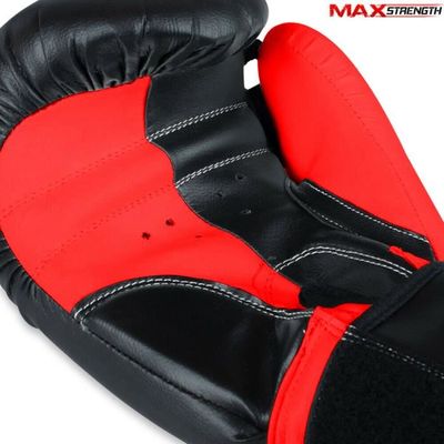 Max Strength Gants de boxe Kick Punch Bag Muay Thai UFC Fight Training Mitts MMA Cdiscount Sport