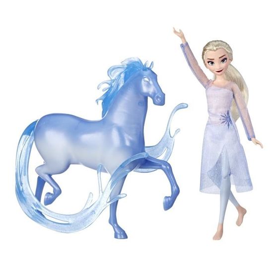 Disney La Reine Des Neiges 2 Poupee Princesse Disney Elsa Et Nokk Le Cheval Cdiscount Jeux Jouets