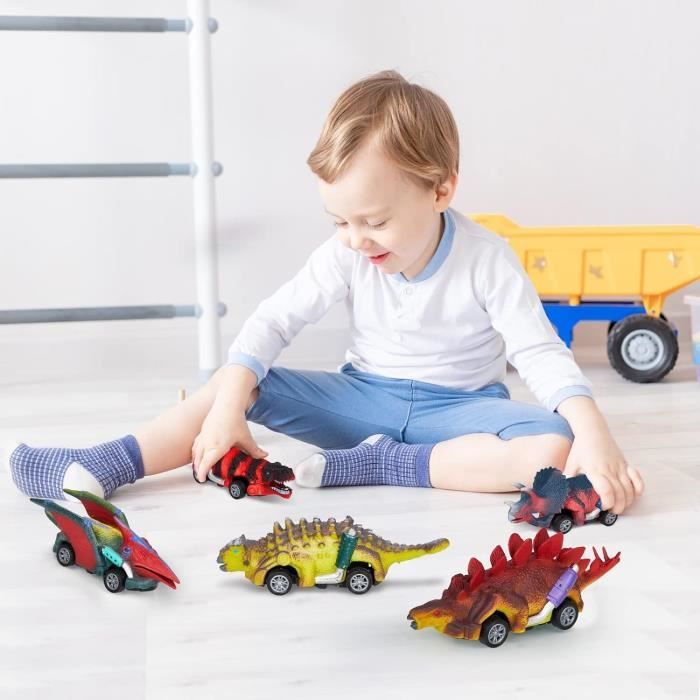 Jouet Garcon 2-8 Ans, Cadeau Garçon 2 3 4 5 Ans Voiture de Jouet de  Dinosaure Jouet Enfant 2-8 Ans Garcon Cadeau D'anniversaire 2-5 - Cdiscount  Jeux - Jouets