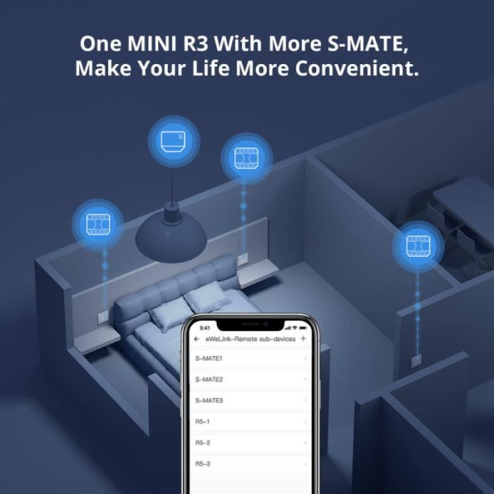Sonoff ZBmini-L - Module ZigBee actionneur pour interrupteur sans neutre  compatible eWelink,  Alexa, Google Home 