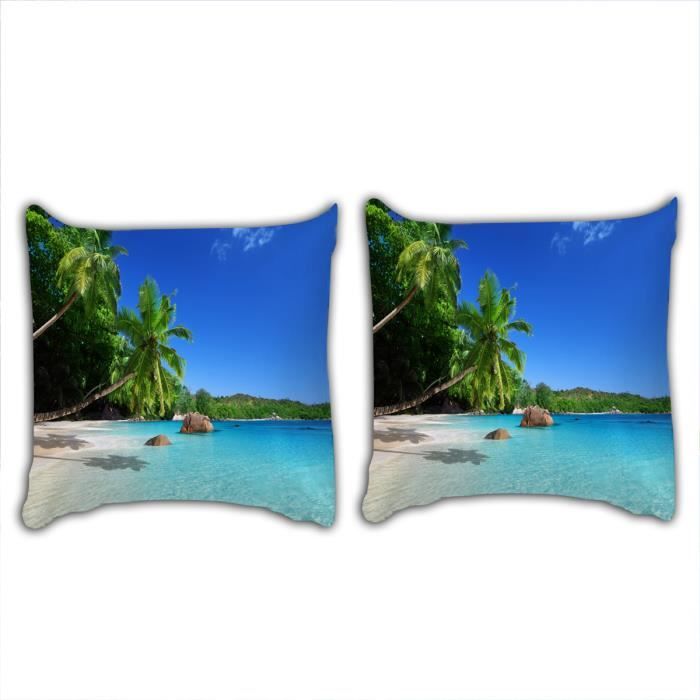 Housse De Couette 220x240 Cm + 2 Taies 65x65 Cm - Imprimé 3D Paysage Désertique - Microfibre Douce - Parure De Lit 3 Pièces