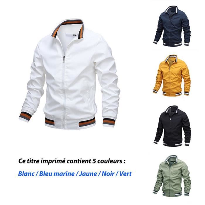 Blouson Homme SCANIA imprimé Mode Regular Fit Col montant Veste Zippée  Casual Confortable Marque Luxe de Veste Homme, THs2135 Blanc - Cdiscount  Prêt-à-Porter