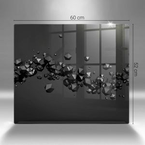 Plaque De Verre Trempé Cache Plaque Electrique Plaque De Protection Pour Plaque Cuisson Plaque De Protection Universelle Pour Plaque De Cuisson 85 X 52Cm 2 Pièce Pour Plaques De Protection Plaque De