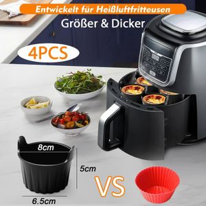 6 Pièces Airfryer Accessoires Kit,Accessoire De Friteuse À Air Chaud 5.5L,Compatible Avec À