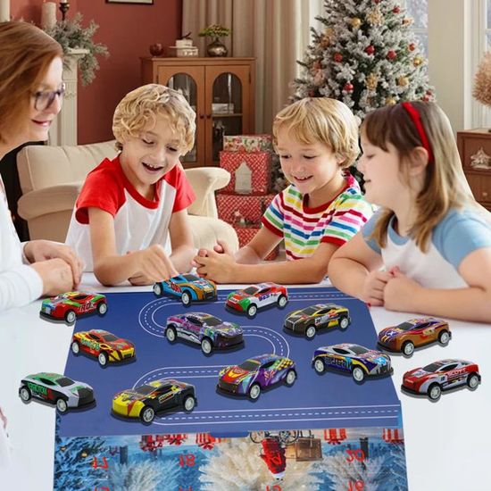 Calendrier De L'Avent Voitures 2025 - 24 Petites Voitures, Jouet Pour Garçon 2 à 9 Ans, Cadeau Noël - 11