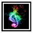 BJU 100% bricolage 5D diamant coloré note de musique diamant peinture point  de croix Kit diamant peinture Bricolage , Cadre non in - Achat / Vente  tableau - toile - Cdiscount