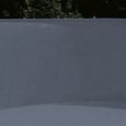Liner gris pour piscine métal intérieur Ø 5,50 x 1,32 m-0