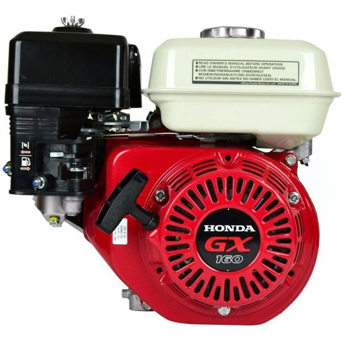 Moteur Honda Gx 160 Ne Demarre Pas Moteur Honda GX160QHB1 163 cc pour motoculteur, motobineuse et bétonnière -  Cdiscount Jardin