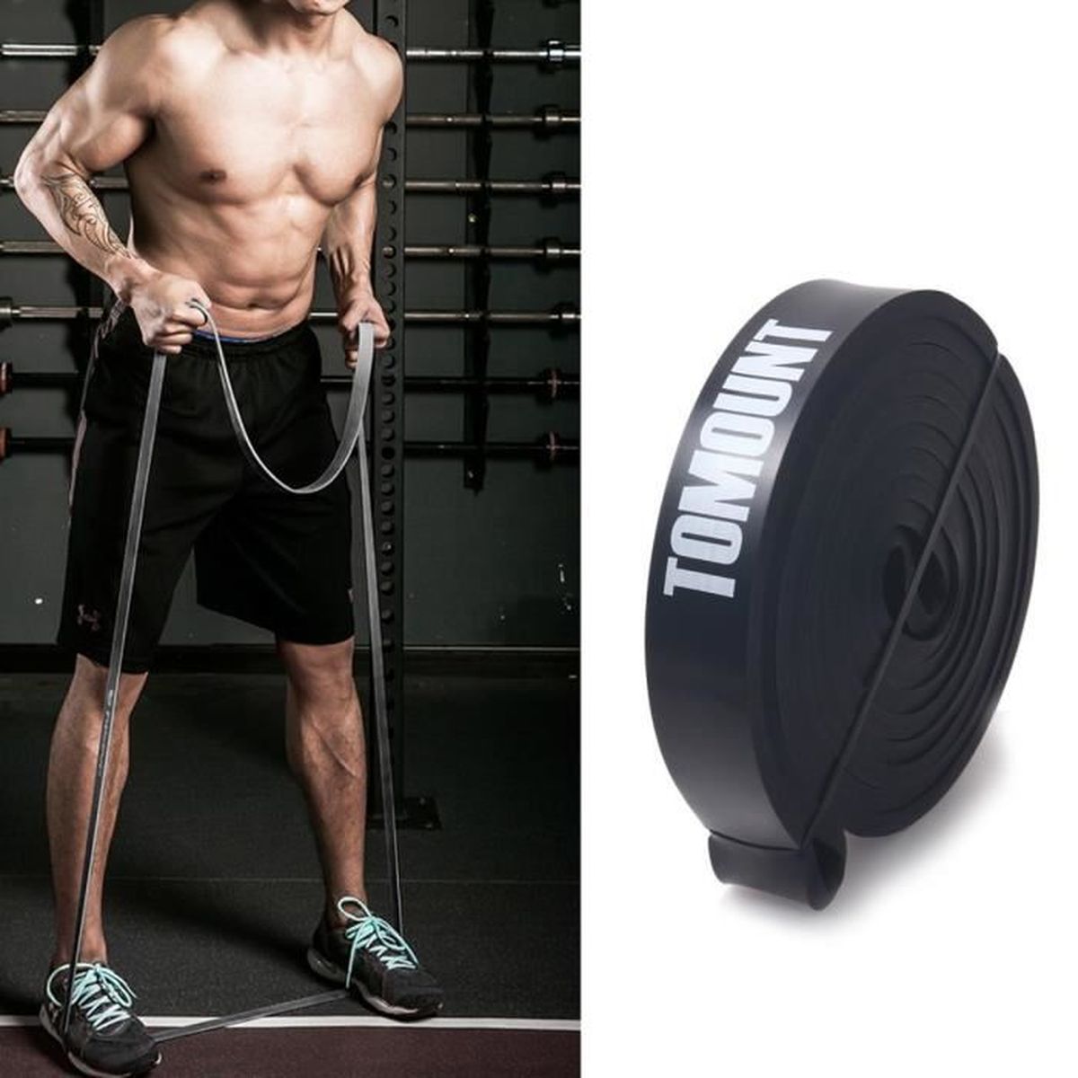 Autres Articles Pour Musculation Et Poids 8 Cm Resistance De Boucle Bande Noir Exercice Fitness Gym Yoga Workout Training Sports Et Vacances Autres Articles Pour Musculation Et Poids 8 Cm Resistance De Boucle Bande Noir Exercice Fitness Gym Yoga Workout Training Sports Et Vacances