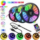 VINSIC Ruban à LED - LED Rétro-éclairage TV Bande de Lumière 5M USB RGB LED Bande de Lumière Multicolore Contrôlé par APP