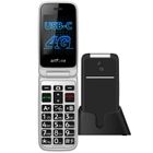 Artfone G3 4G Téléphone Portable Sénior,Grandes Touches | Radio FM | Bouton SOS| écran de 2,4 Pouces | Batterie 1300mAh