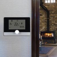 Thermostat De Chaudière À Gaz Mural D'Afficheur Thermostat De Chauffage De La Chambre Programmable Hebdomadaire Régulateur  YES