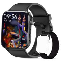 Montre Connectée Homme Femme SmartWatch Sport GPS Blackview Bluetooth Etanche 1.83" pour Samsung Iphone Huawei Xiaomi Android iOS