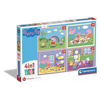 PUZZLE 4IN1 PEPPA PIG CLEMENTONI 21516