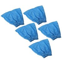 Lot de 5 sacs filtrants textiles lavables pour aspirateur sec et humide Lidl/Parkside 30250135 - VHBW