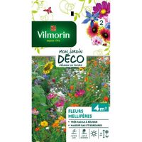 Graines de fleurs mellifères - VILMORIN - Mélange odorant et nourrissant pour abeilles
