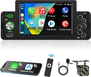 AUTORADIO Tapez 2 Autoradio 1 Din avec Apple CarPlay Android